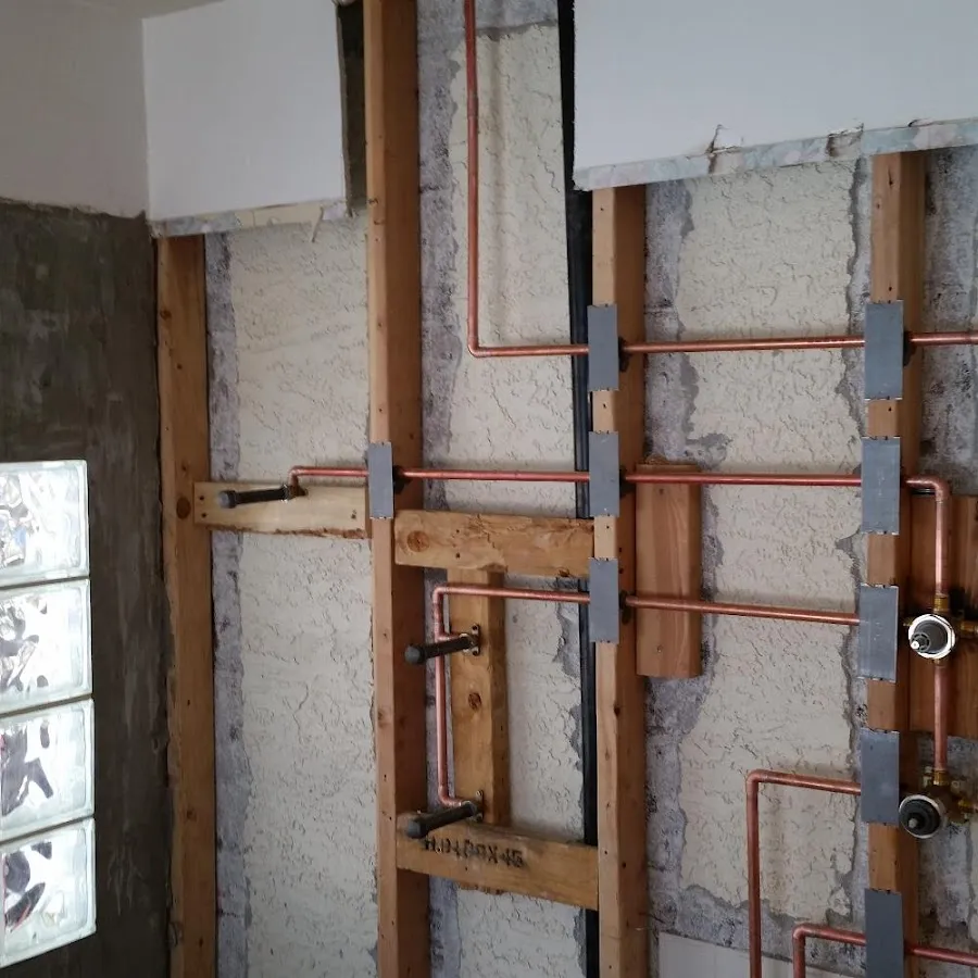 Copper pipe installation for Repiping in Fairhope
